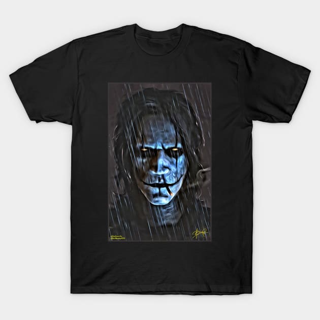 The Crow - Eric Draven T-Shirt by EvoComicsInc